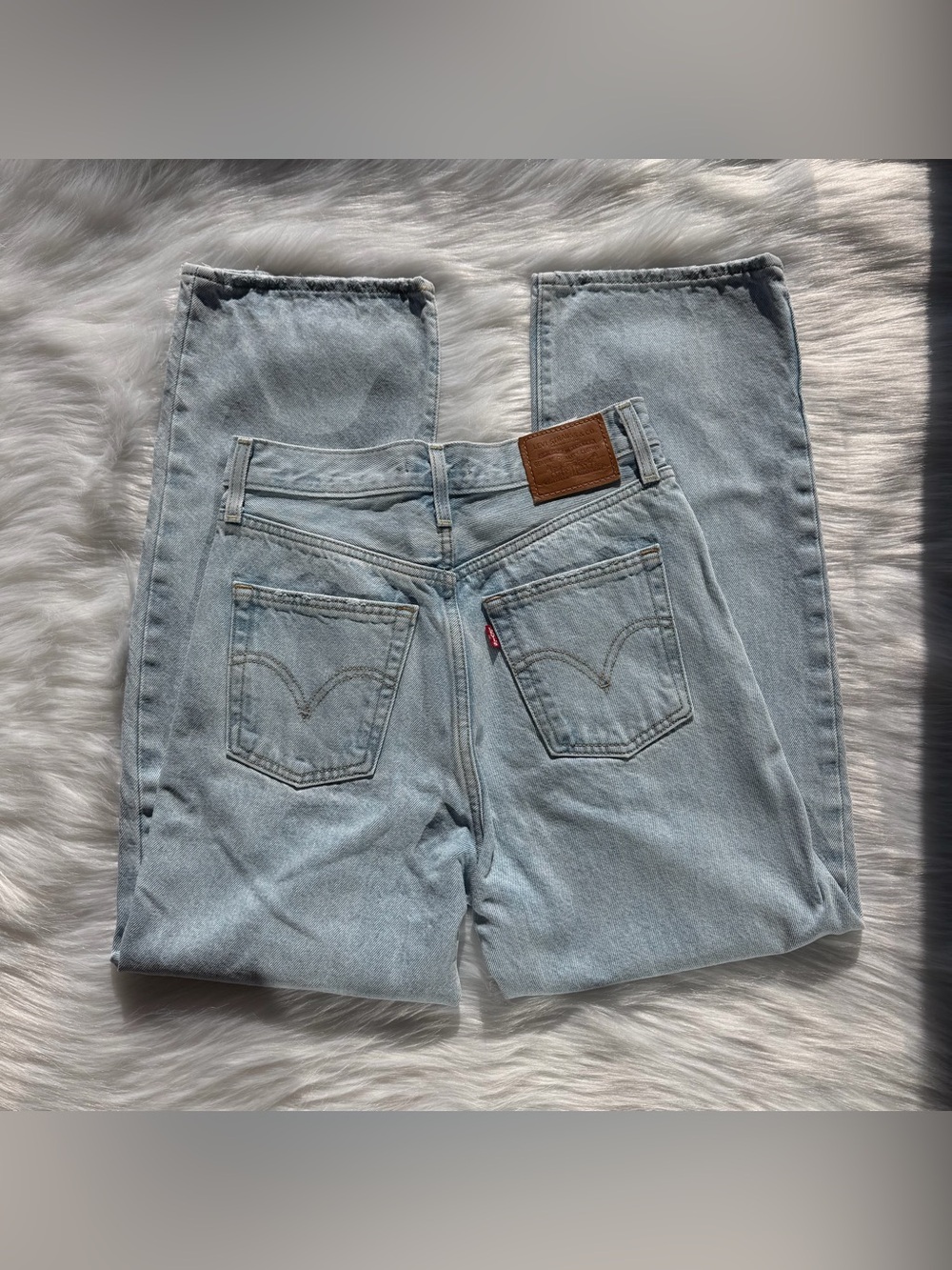 Levi’s ribcage straight jeans